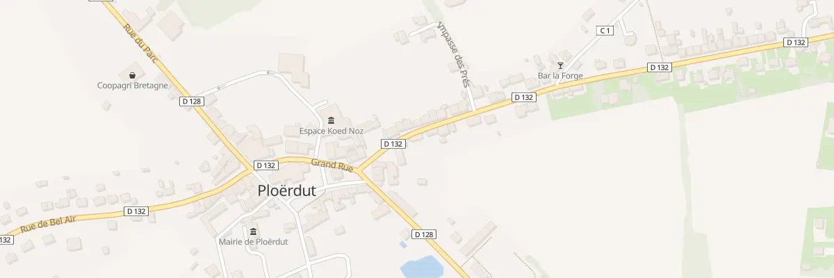 Plan du 22 Grande Rue à Ploërdut