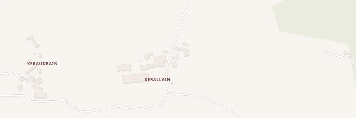 Plan du 2 Kerallain à Ploërdut