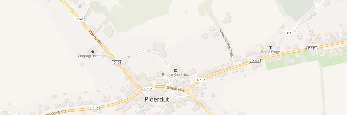 Plan du 35 Grand Rue à Ploërdut