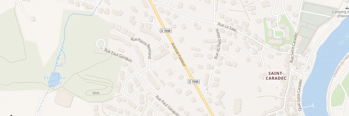 Plan du 67 Av Pasteur à Hennebont