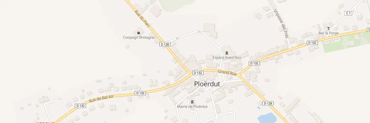 Plan du 4 Rue du Parc à Ploërdut