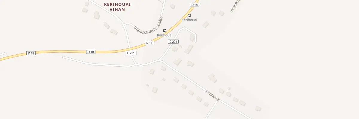 Plan du 5450 Kerihouai à Inguiniel