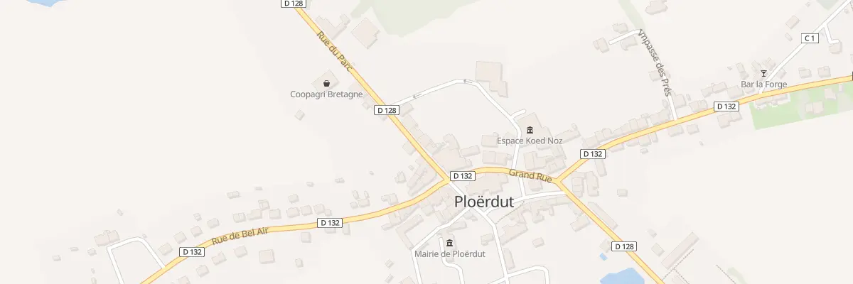 Plan du 6 Rue du Parc à Ploërdut