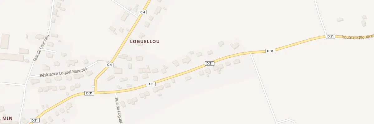 Plan du 15B Rue de Loguellou à Penvénan
