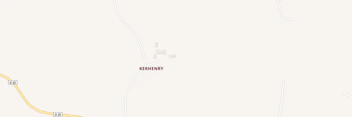 Plan du 5244 Kerhenry à Gurunhuel