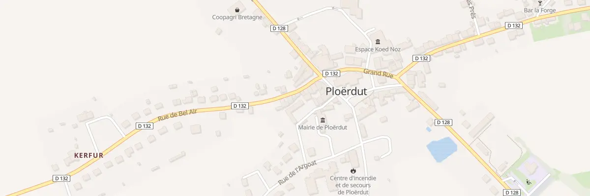 Plan du 6 Gr Grand Rue à Ploërdut