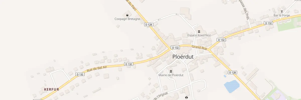 Plan du 5 Rue du Parc à Ploërdut