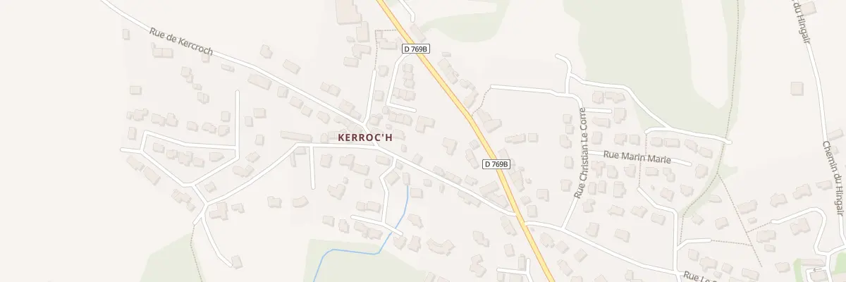 Plan du 18 Rue de Kercroch à Hennebont