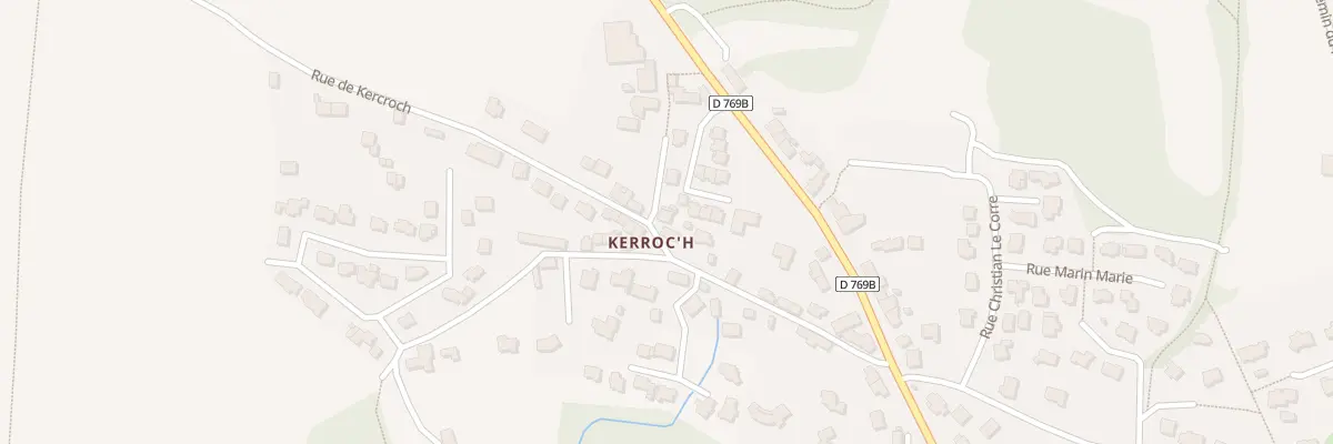 Plan du 26 Rue de Kercroc à Hennebont