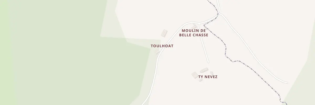 Plan du 2807 Toul ar C’hoat à Kergrist-Moëlou