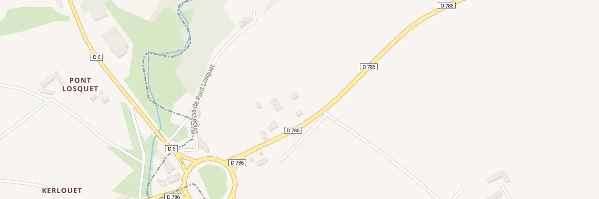 Plan du 5118 Pont Losquet à Minihy-Tréguier