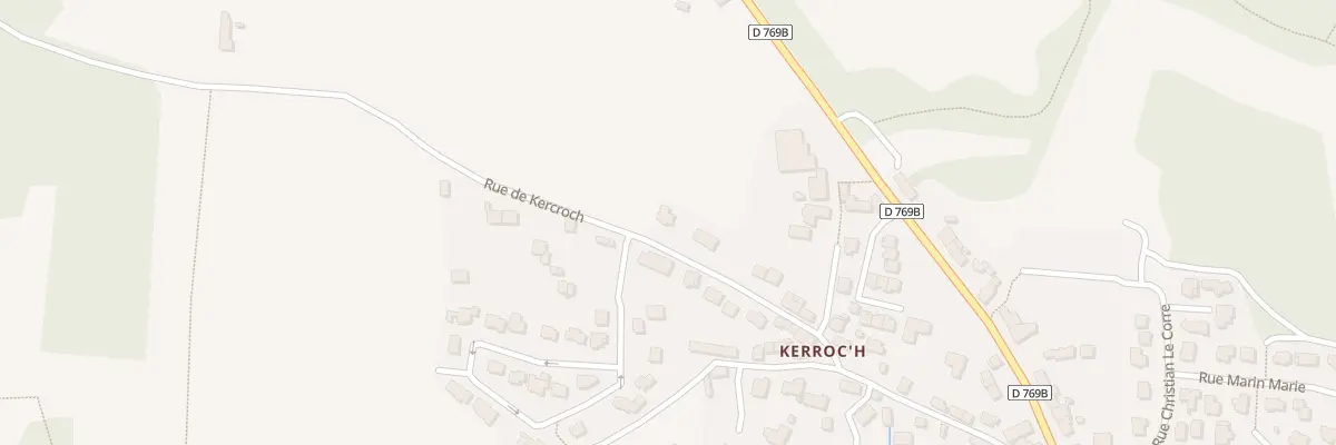 Plan du 44 Rue de Kercroc à Hennebont