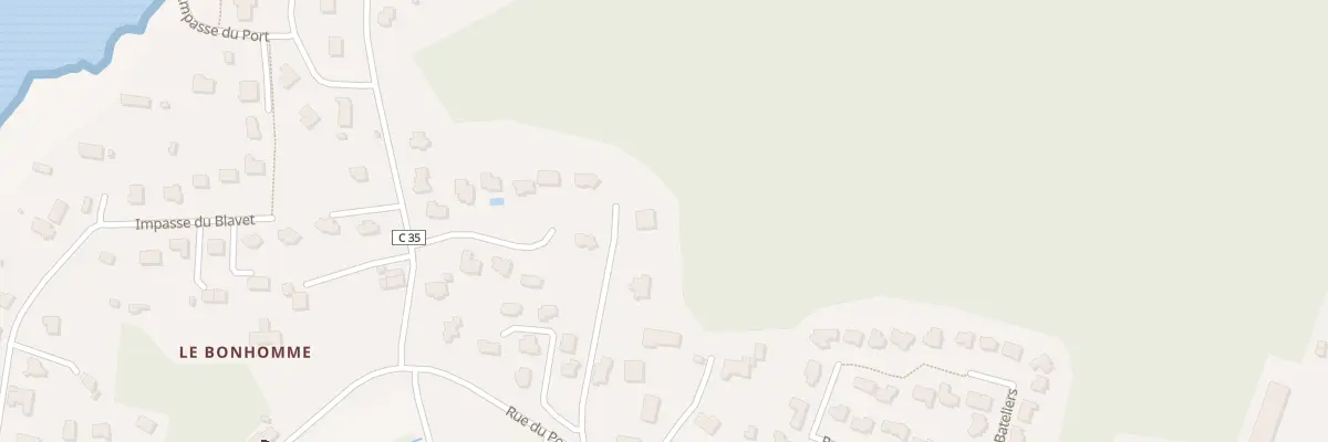 Plan du 5724 Le Pont du Bonhomme à Kervignac