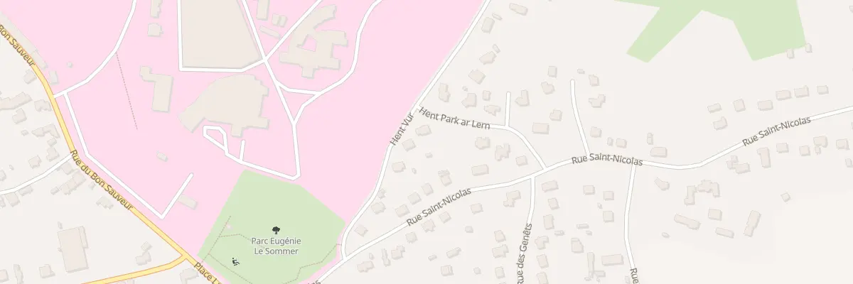 Plan du 6 Hent Park Ar Lern à Bégard