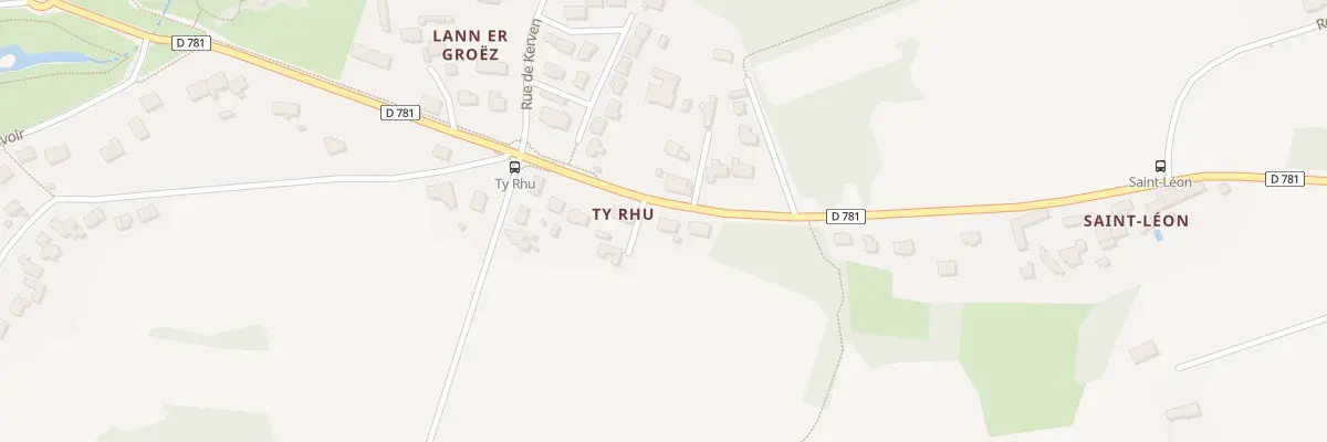 Plan du 12 Ty Rhu à Riantec