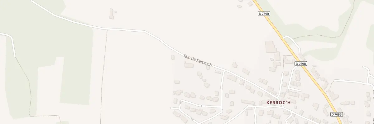 Plan du 53 Rue de Kercroc à Hennebont