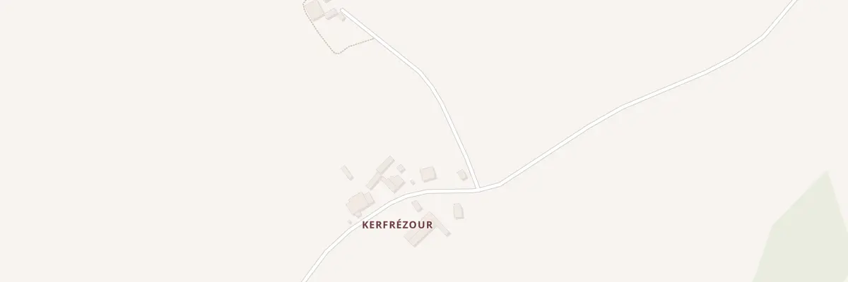 Plan du 1 Kerfrezour à Ploërdut