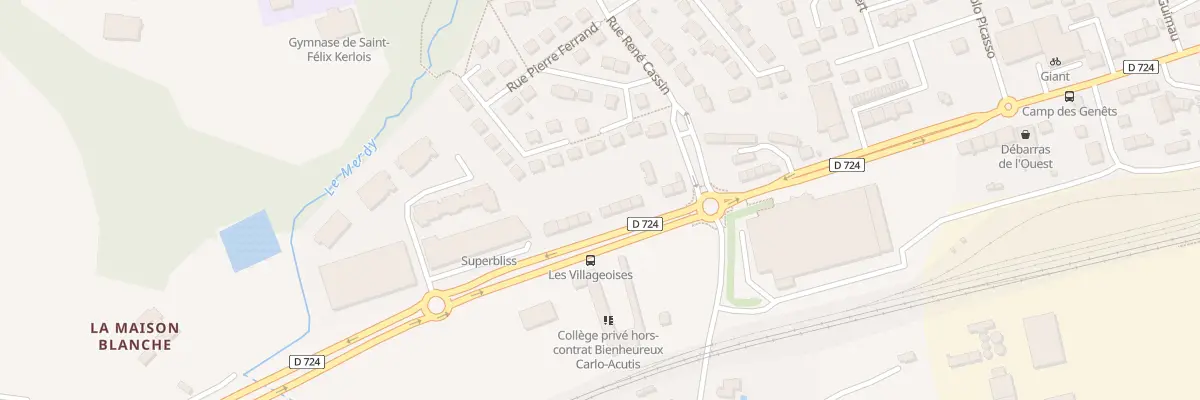 Plan du 118 Av de la République à Hennebont