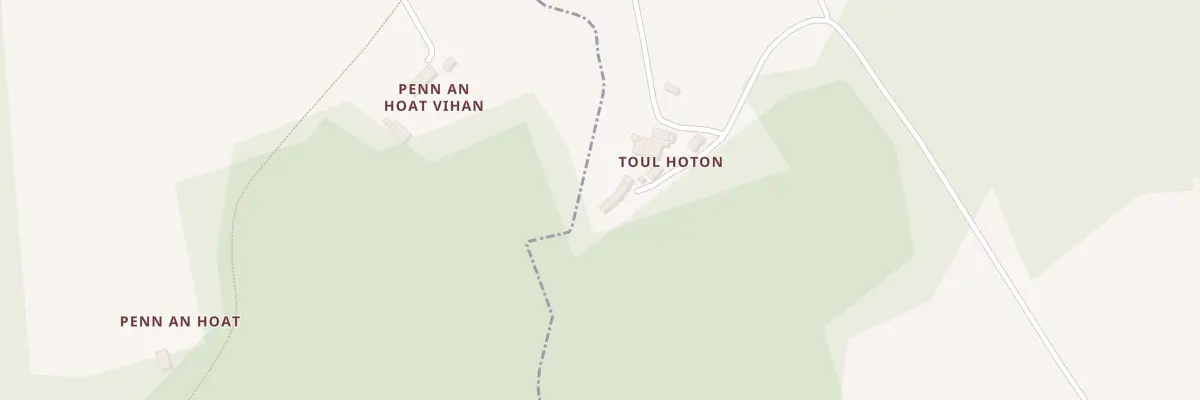 Plan du 5007 Toul Hoton à Trémargat
