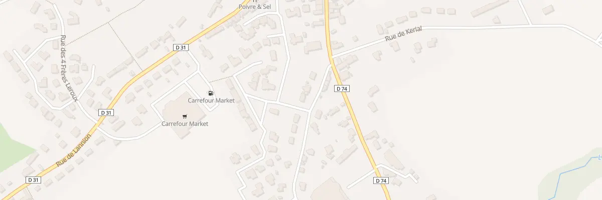Plan du 6 Rue des Patriotes à Penvénan