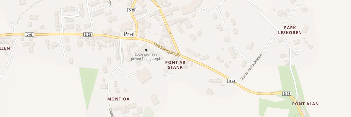 Plan du 2 Rue Saint-Joseph à Prat