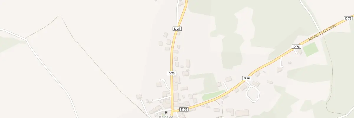 Plan du 18 Rte de Pont Croix à Mellionnec