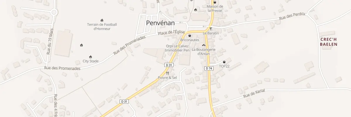 Plan du 7B Rue de Lannion à Penvénan