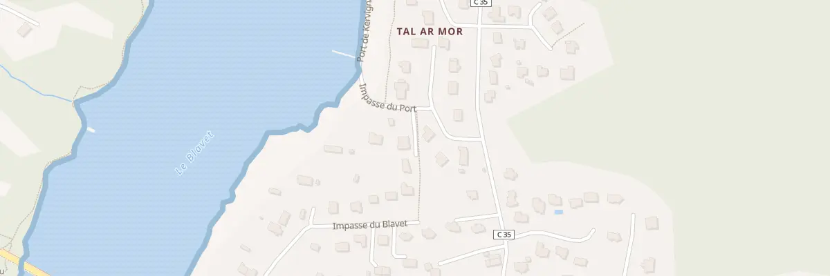 Plan du 5697 Tal Ar Mor à Kervignac