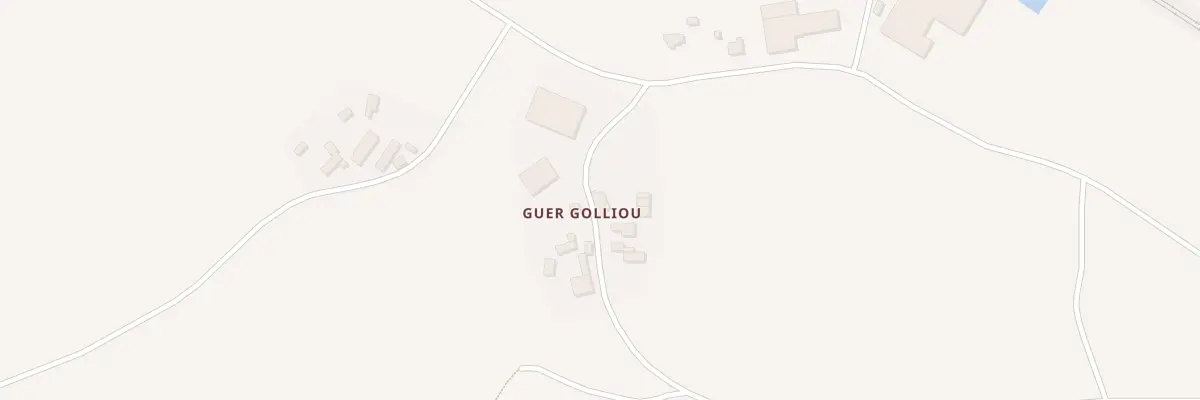 Plan du 4 Guergoliou à Pédernec