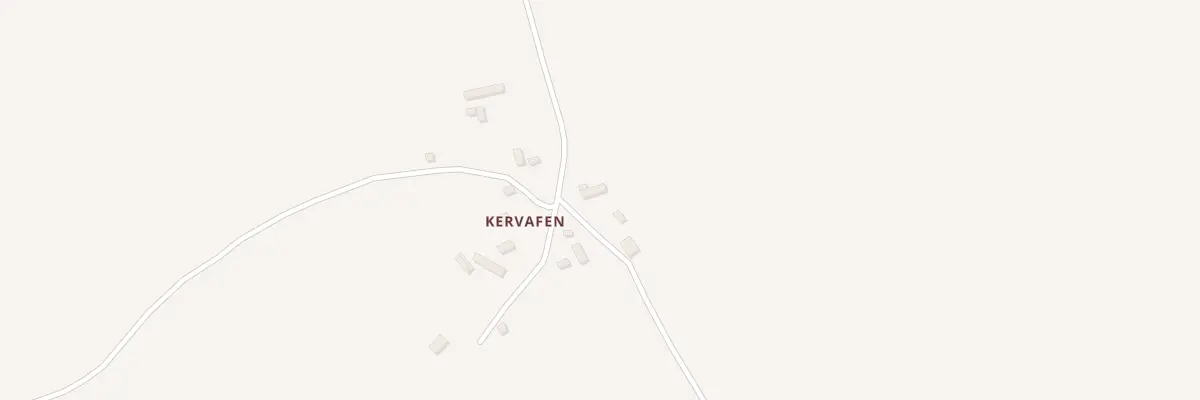 Plan du 11 Kerfaven à Peumerit-Quintin