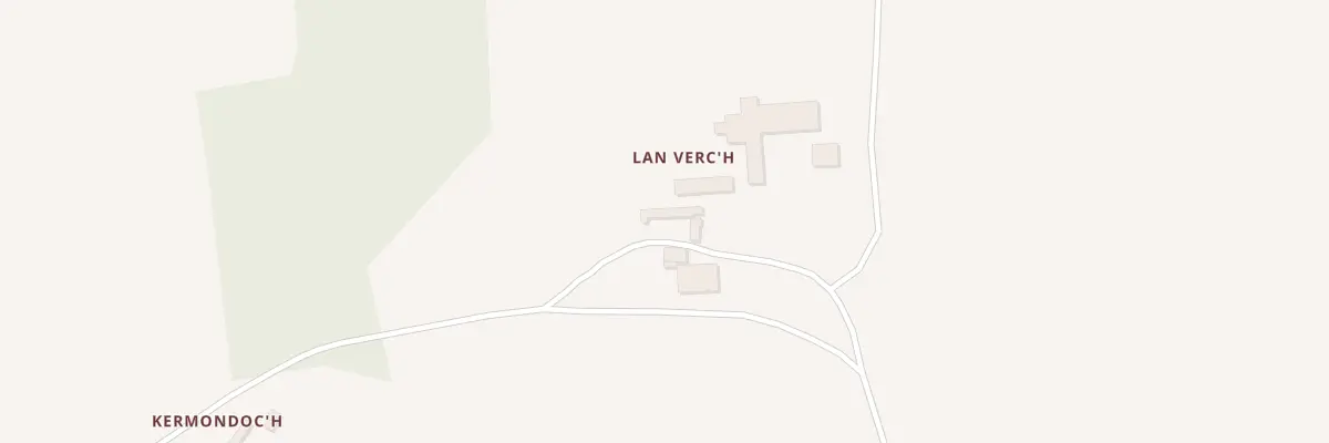 Plan du 5194 Lan Verch à Gurunhuel