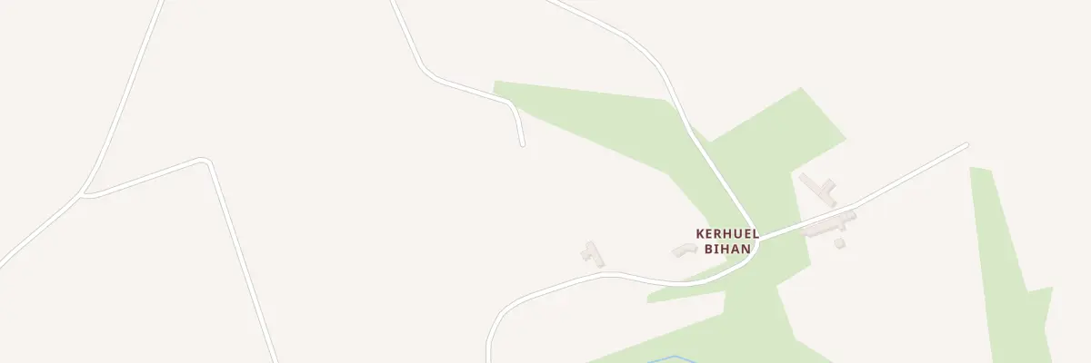 Plan du 1 Kerhuel Bihan à Camlez
