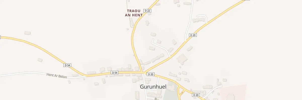 Plan du 3 Rue Saint Sébastien à Gurunhuel
