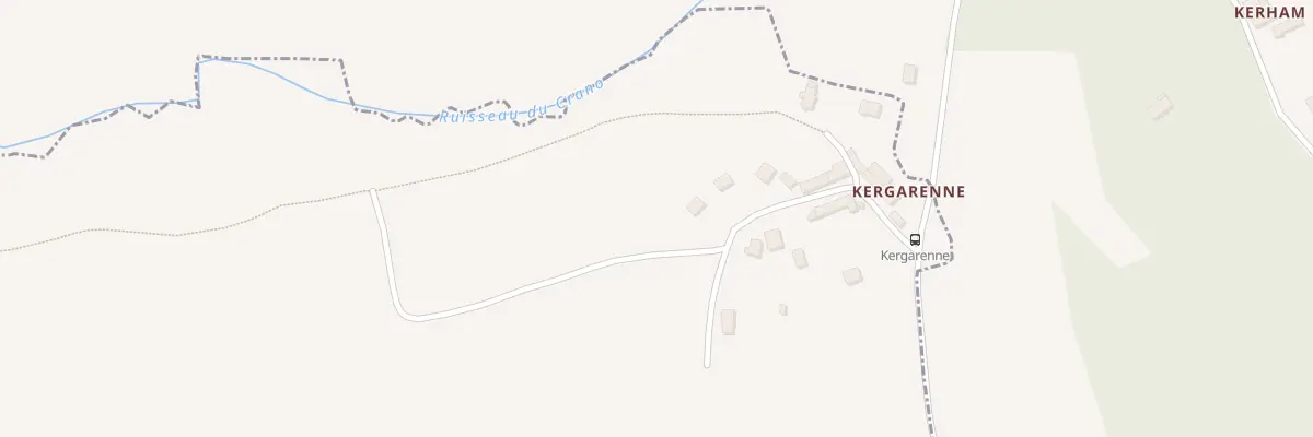 Plan du 5186 Kergarenne à Calan