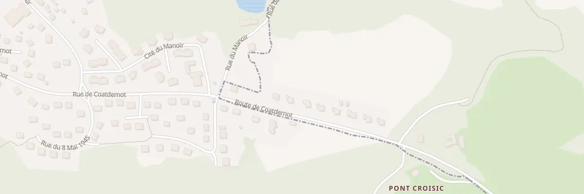 Plan du 7 Rue Les Hameaux d’Armor à Plouguernével