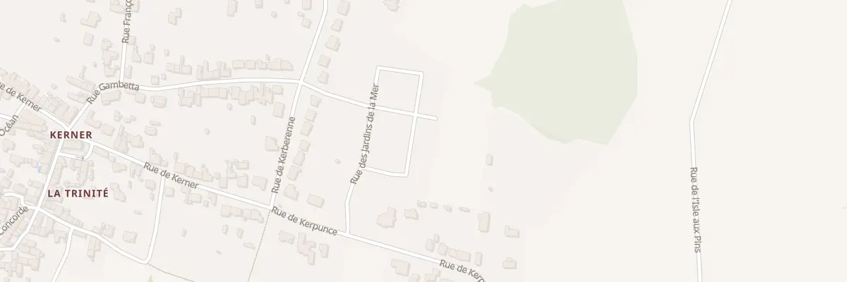Plan du 11 Rue des jardins de la mer à Riantec