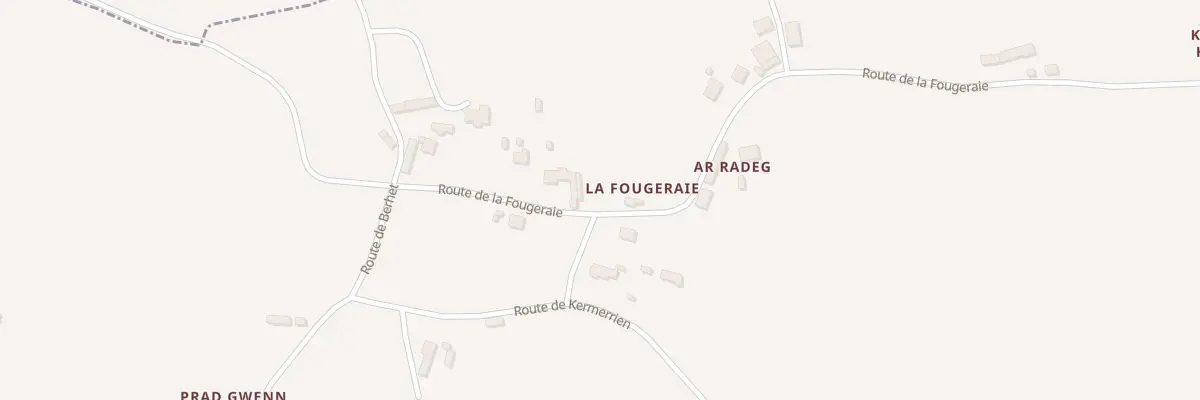 Plan du 5427 La Fougeraie à Prat