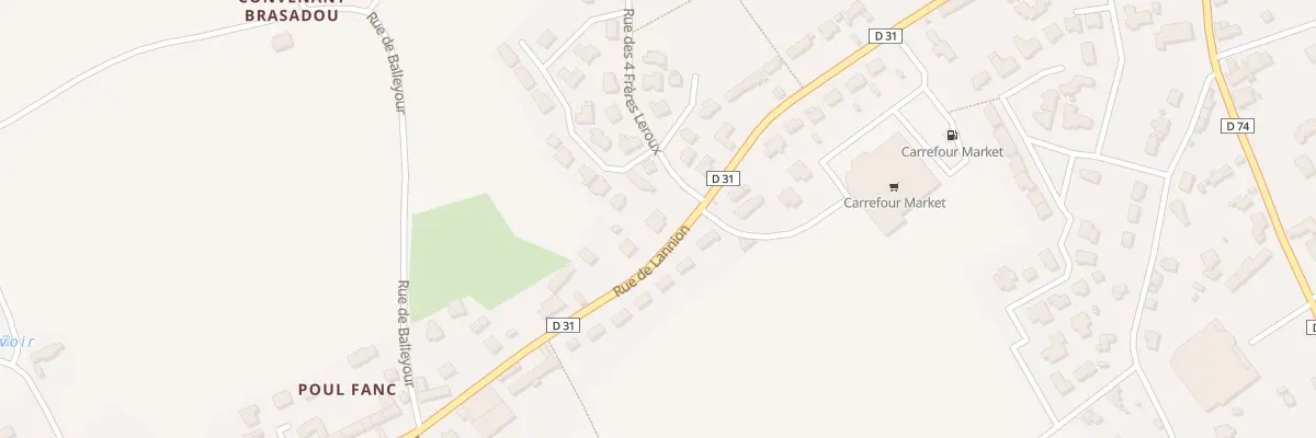 Plan du 38 Rue de Lannion à Penvénan
