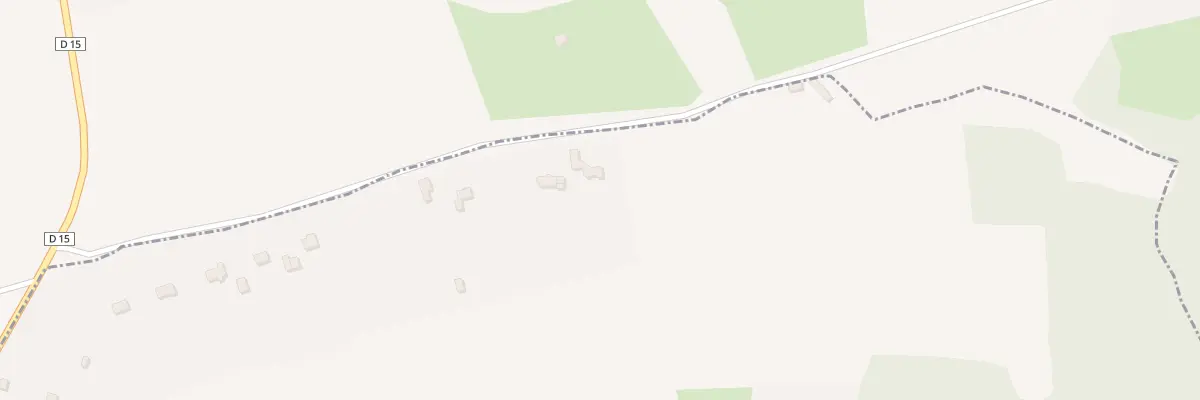 Plan du 22 Menhir à Pédernec