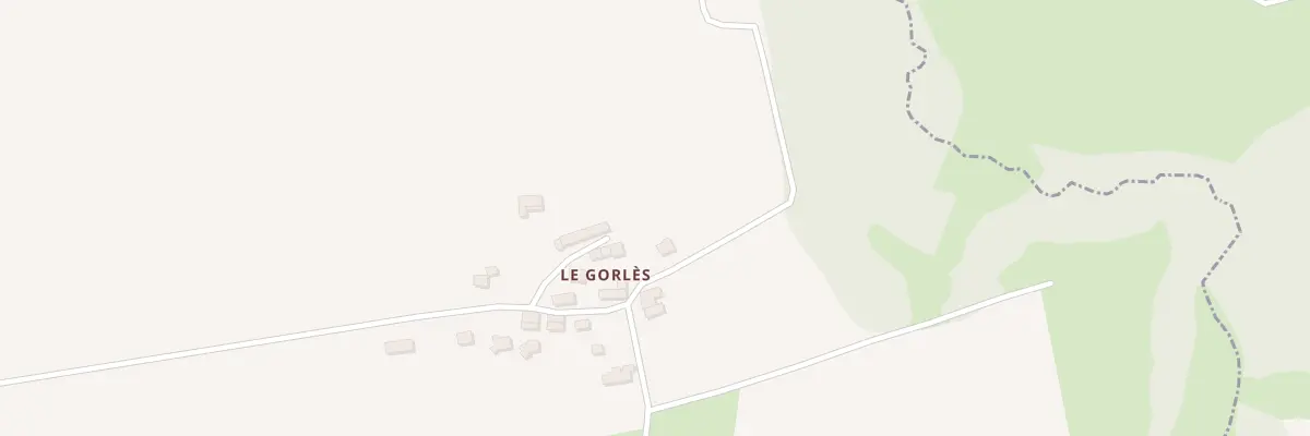 Plan du 5001 Le Gorles à Caudan