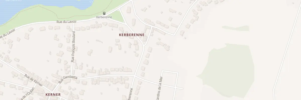 Plan du 11 Rue de Kerberenne à Riantec