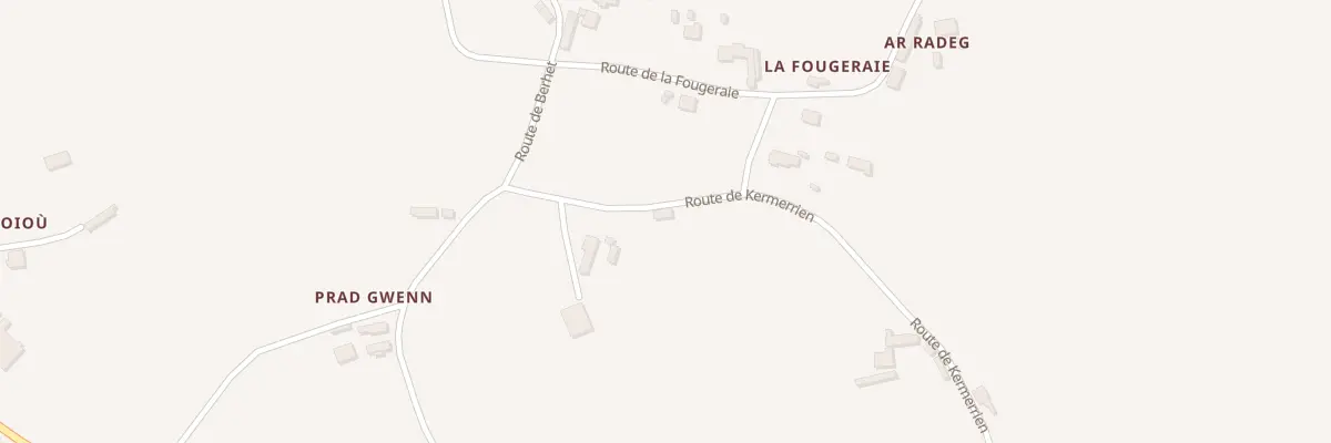 Plan du 5416 La Fougeraie à Prat