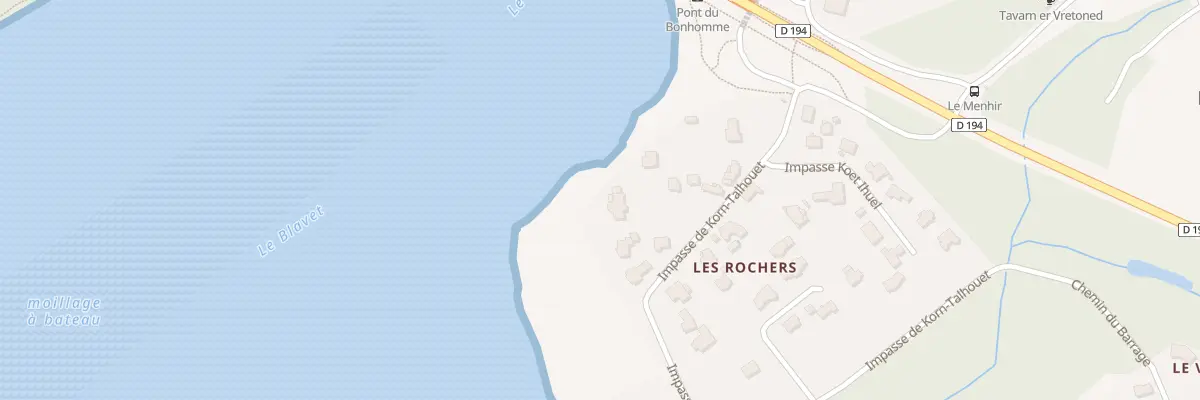 Plan du 10 Imp de Korn Talhouet à Kervignac