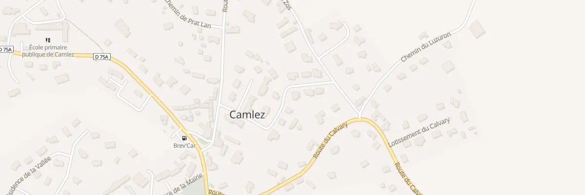 Plan du 10 Res de Kerillis à Camlez