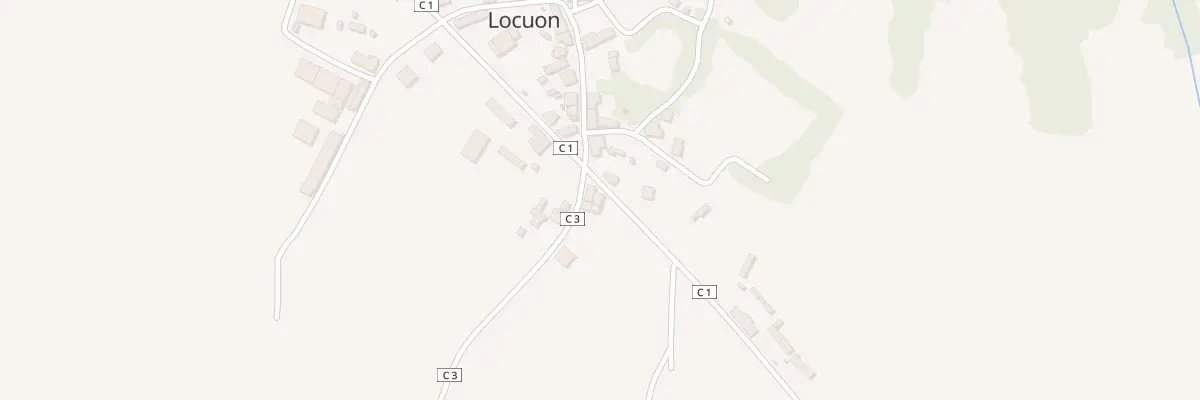 Plan du 100 Locuon à Ploërdut