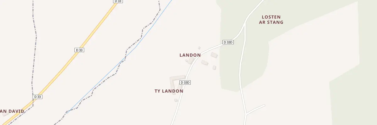 Plan du 3 Landon à Berhet