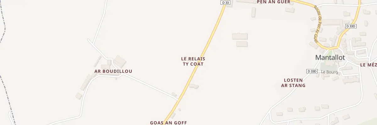 Plan du 96 Le Relais à Mantallot
