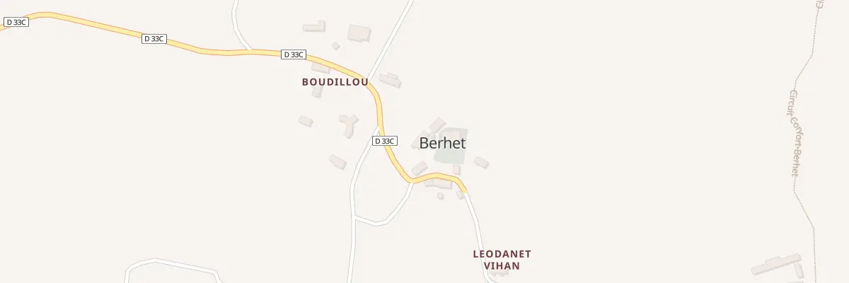 Plan du 3 Pl du 19 Mars 1962 à Berhet