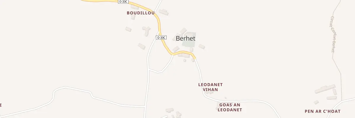 Plan du 2 Pl du 19 Mars 1962 à Berhet