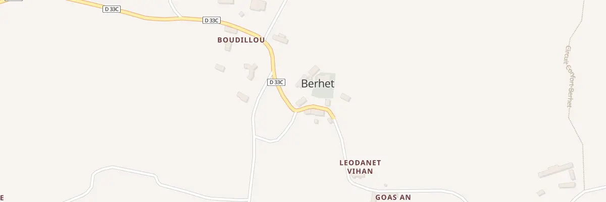 Plan du 1 Pl du 19 Mars 1962 à Berhet